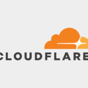cloudflareのロゴ