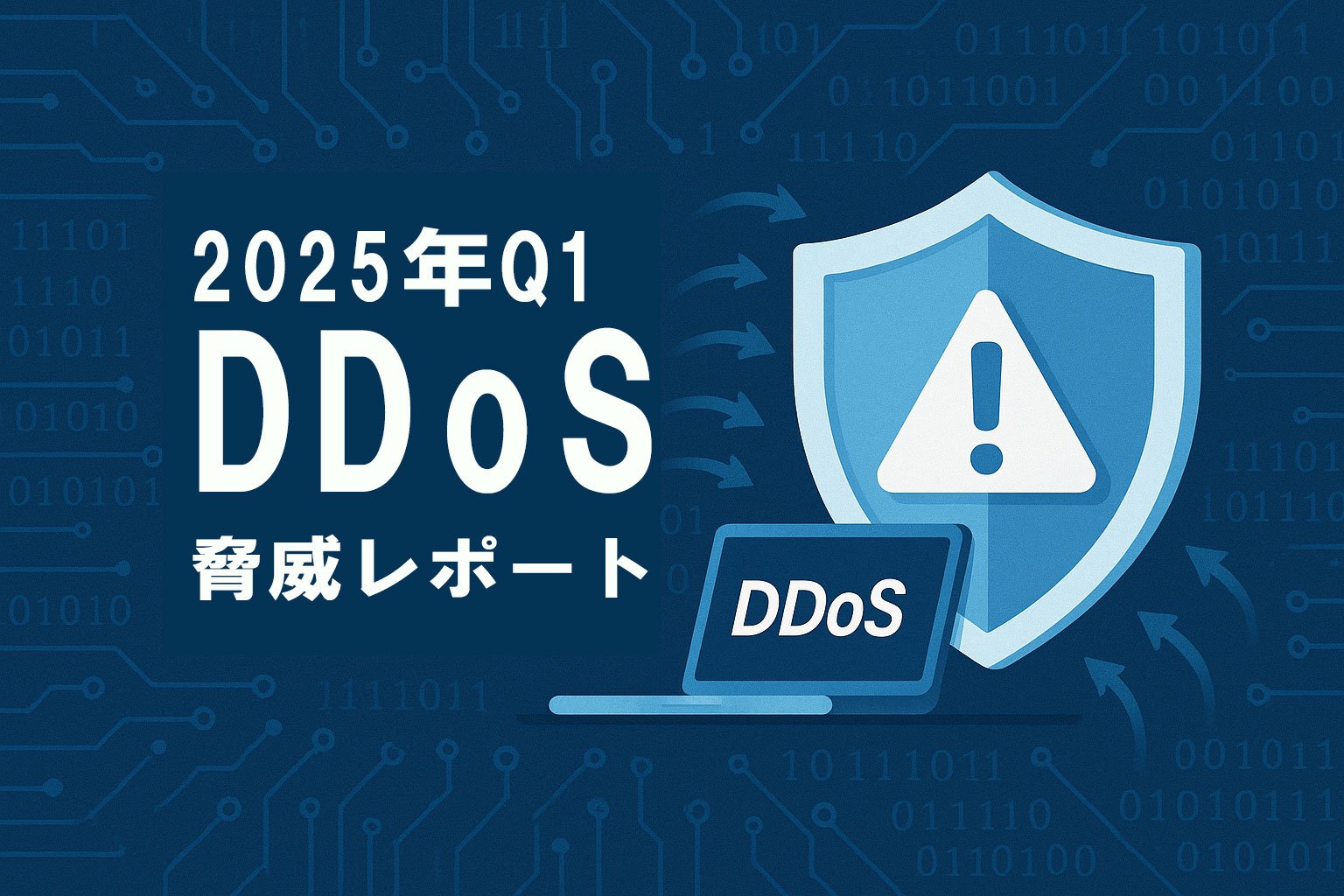 Cloudflareが発表「2025年Q1 DDoS脅威レポート」：過去最多の